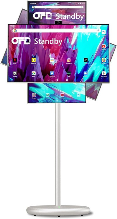 Smart Android HD TV Interactive Display For Yoga